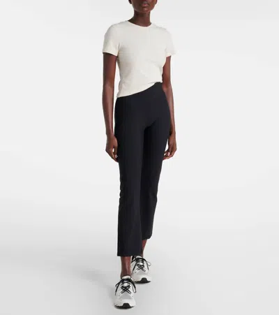 The Upside Peached Florence Flared Sweatpants In Black