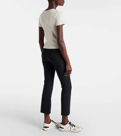 The Upside Peached Florence Flared Sweatpants In Black