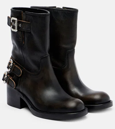 Chloé Dakota Ankle Boots In Black