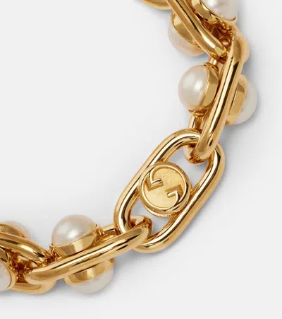 人造珍珠链式手链