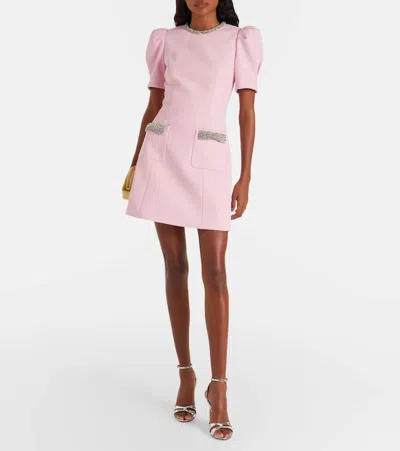 Rebecca Vallance Nemy Mini Dress Light Pink In Pink