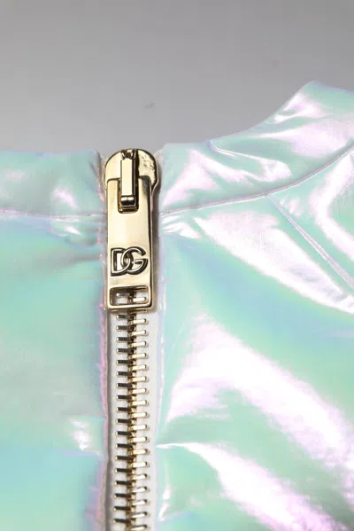 Pre-owned Dolce & Gabbana White Long Sleeves Bodycon Sheath Mini Women's Dress ()