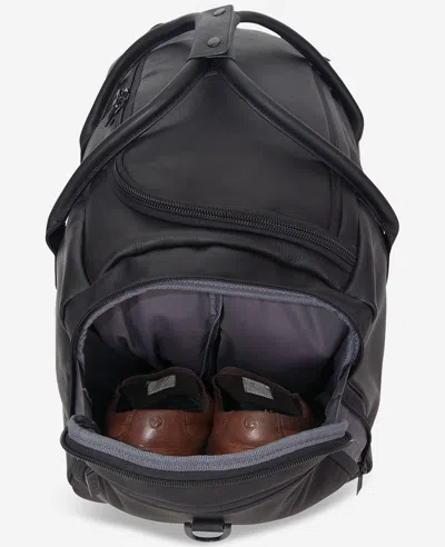 Kenneth Cole Colombian Leather Duffle In Black