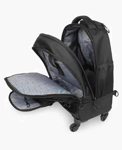 Kenneth Cole R-tech Wheeled Backpack In Black