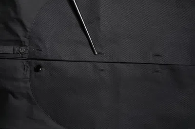 Pre-owned Emporio Armani Black Cotton Long Sleeves Formal Dress Men's Shirt ()