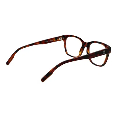 Ermenegildo Zegna Red Men Glasses Frame In Brown