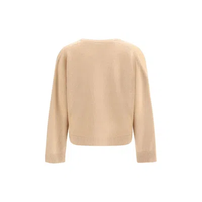 Fabiana Filippi Cashmere Sweater In Neutral