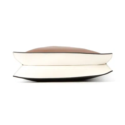 Pre-owned Fendi Black Brown Leather Tote Bag () In Multi