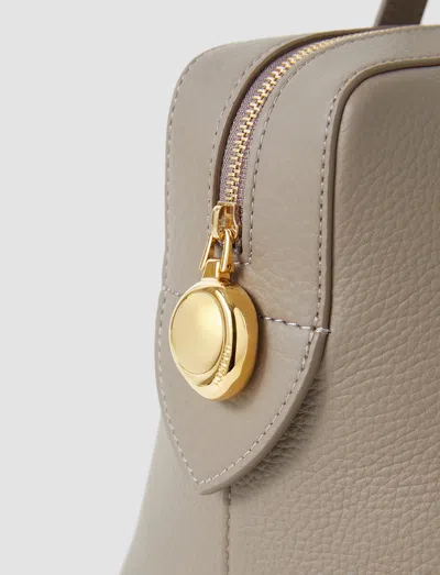 Joseph Loaf Leather Bag In Gray