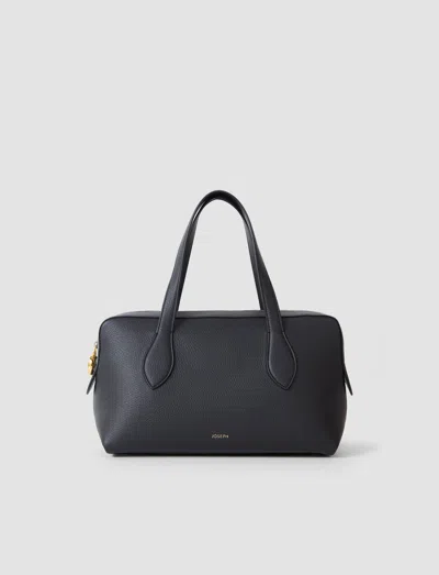 Joseph Loaf Leather Bag In Black