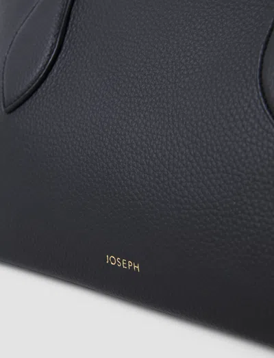 Joseph Loaf Leather Bag In Black