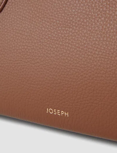 Joseph Loaf Leather Bag In Brown
