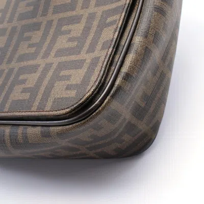 Pre-owned Fendi Brown Pvc Leather Shoulder Bag ()