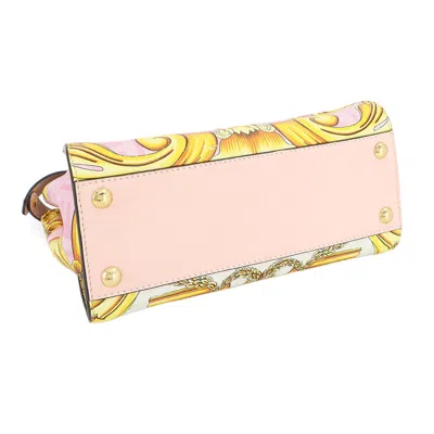 Pre-owned Fendi Multi-color Pink Leather Handbag Shoulder Bag ()