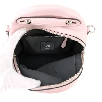 Pre-owned Fendi Pink Leather Shoulder Bag ()