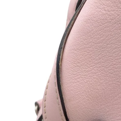 Pre-owned Fendi Pink Leather Shoulder Bag ()
