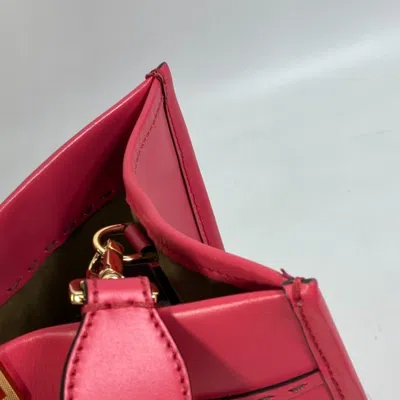 Pre-owned Fendi Pink Leather Shoulder Bag Tote Bag ()