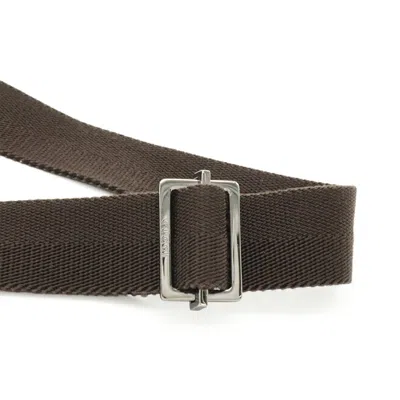 Pre-owned Gucci Beige Dark Brown Pvc Leather Shoulder Bag () In Multi