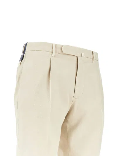Santaniello Arechi Pressed Crease Trousers In Neutral