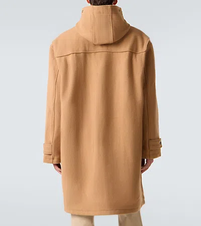 Polo Ralph Lauren Wool Twill Toggle Coat In Gold