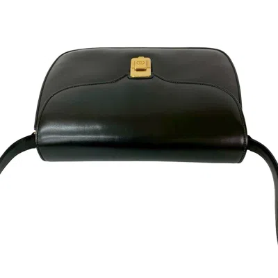 Pre-owned Gucci Black Leather Pochette Shoulder Bag ()