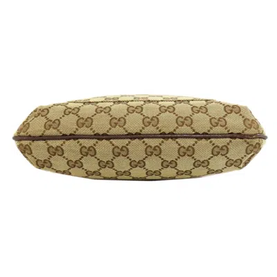 Pre-owned Gucci Brown Gg Canvas Shoulder Bag ()