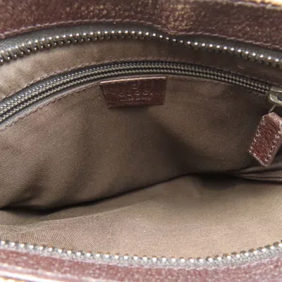 Pre-owned Gucci Brown Gg Canvas Shoulder Bag ()