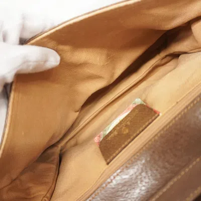 Pre-owned Gucci Brown Pvc Shoulder Bag ()