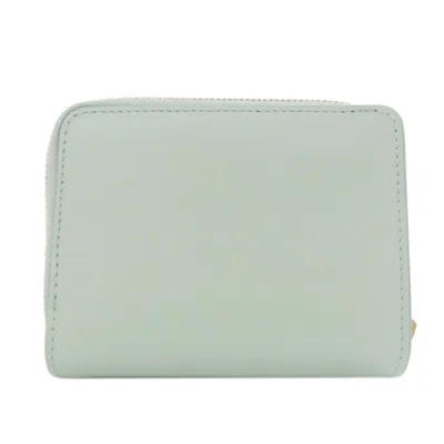 Pre-owned Gucci Light Blue Leather Wallet (bi-fold) ()