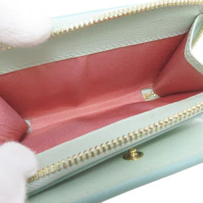 Pre-owned Gucci Light Blue Leather Wallet (bi-fold) ()