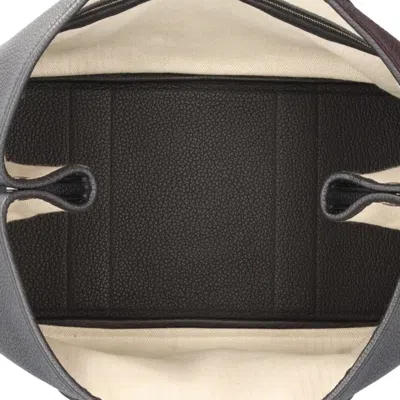 Pre-owned Hermes Black Negonda Leather Tote Bag ()