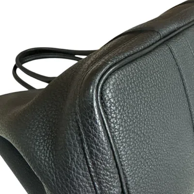 Pre-owned Hermes Black Negonda Leather Tote Bag ()