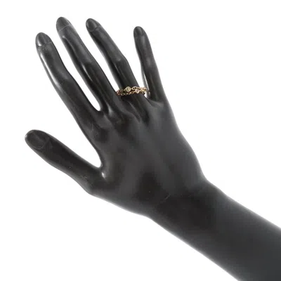 Pre-owned Hermes Chaine D'ancre Pink Gold Pink Gold (18k) Band Ring ()