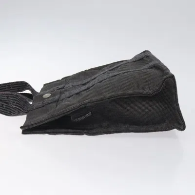 Pre-owned Hermes Fourre-tout Herline Fourre-tout Herline Gray Canvas Backpack Bag ()
