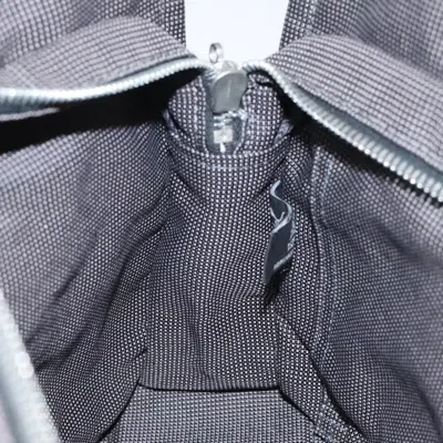 Pre-owned Hermes Fourre-tout Herline Fourre-tout Herline Gray Canvas Backpack Bag ()