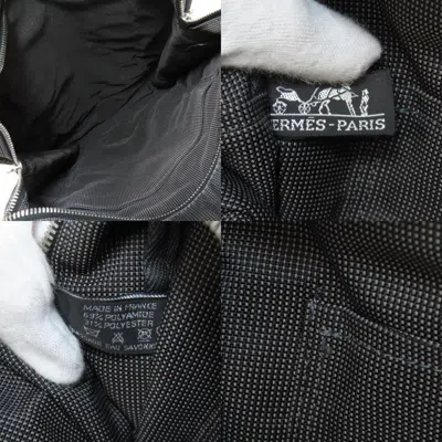 Pre-owned Hermes Gray Canvas Backpack ()