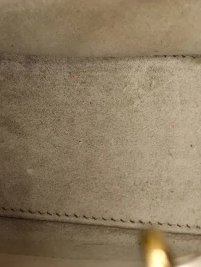 Pre-owned Dior My Abc Lady  Bag Metallic Cannage Quilt Leather Shoulder Bag In Gold