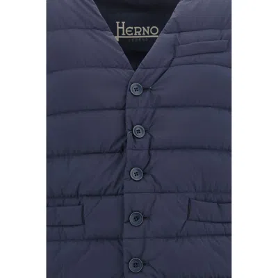 Herno Vest In Blue