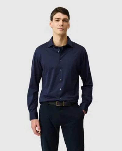 Rodd & Gunn Ascot Park Long Sleeve Slim Fit Shirt In Black
