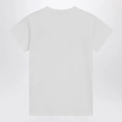 Valentino T-shirt In Cotone Bianco  Donna In White