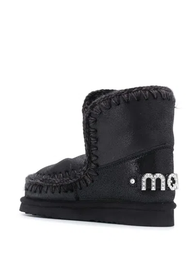 Mou Eskimo 18 Rhinestones Logo Shoes In Multi