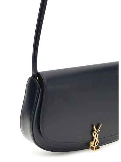 Saint Laurent Voltaire Top-handle Shoulder Bag In Neutral