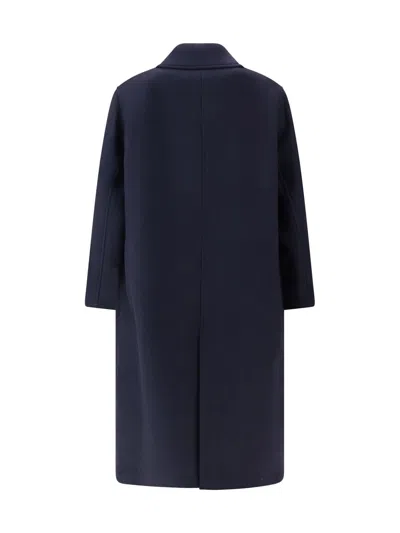 Sunflower Winter Coat In Blue