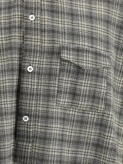 Magliano Oversized Virgin Wool Shirt In Green