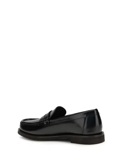 Brunello Cucinelli Loafers With Jewel Decoration In Black