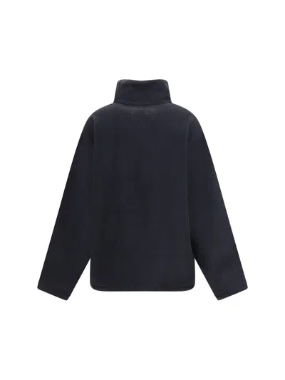 Mm6 Maison Margiela High-neck Drawstring Sweatshirt From The Salomon X Mm6 In Black