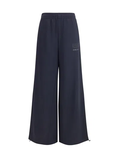 Mm6 Maison Margiela Wide-leg Track Pants From The Salomon X Mm6 In Blue