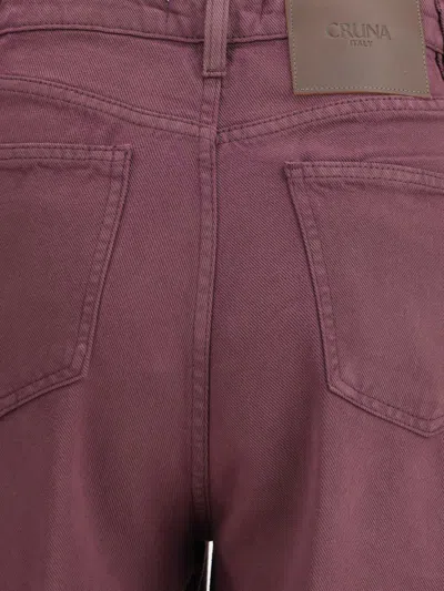 Cruna Five Pockets Jeans In Purple