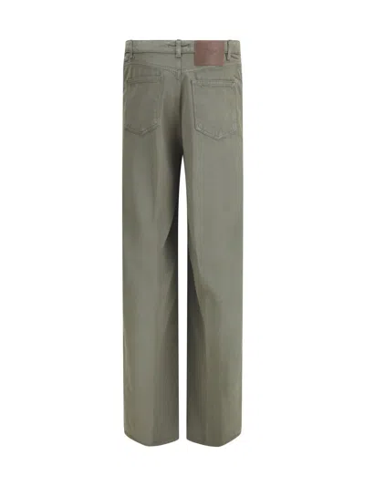 Cruna Five Pockets Jeans In Green