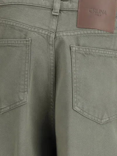 Cruna Five Pockets Jeans In Green